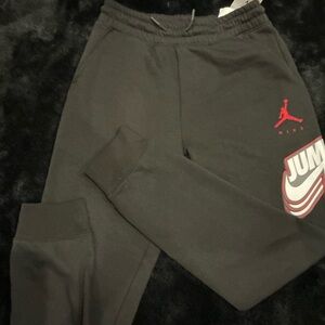 Nike Kids Black Jumpman FleeceJoggers Youth Size XL NWT